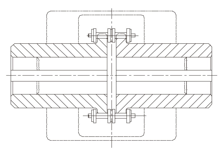 GL型滾子鏈聯軸器