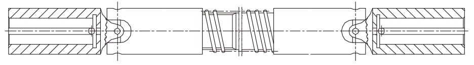 WHL型矯正機用滑塊萬向聯軸器
