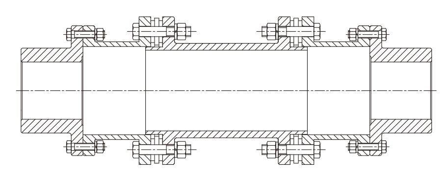 JMUBJC中間隔套加長分離型